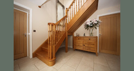 Bespoke oak staircase
